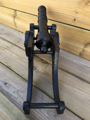 Cannon - Decorative - Cast iron - Black